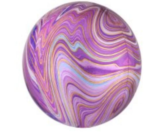 Picture of Marbled Orb Balloons -Click to select colour