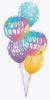 Picture of Style option 2 - foil any colour/occation & 2 latex balloon bundle