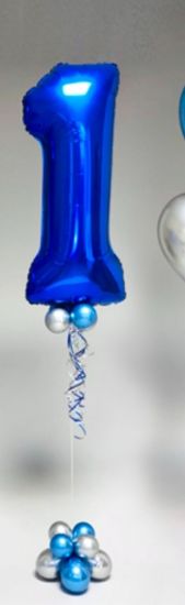 Picture of Style option 3 - Single Foil balloon any number/colour