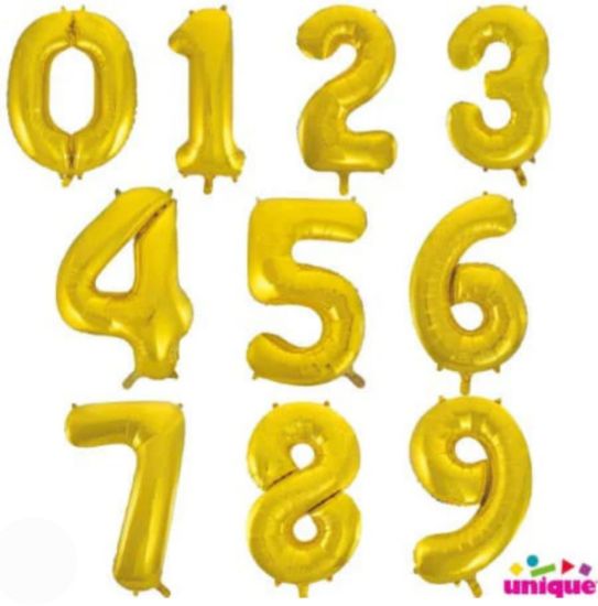 Picture of Gold number - click to select number