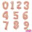 Picture of Rose gold numbers - click to select numbers