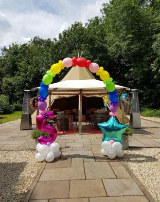 Picture of Style option 5. Any number/colour/Characters - balloon arch